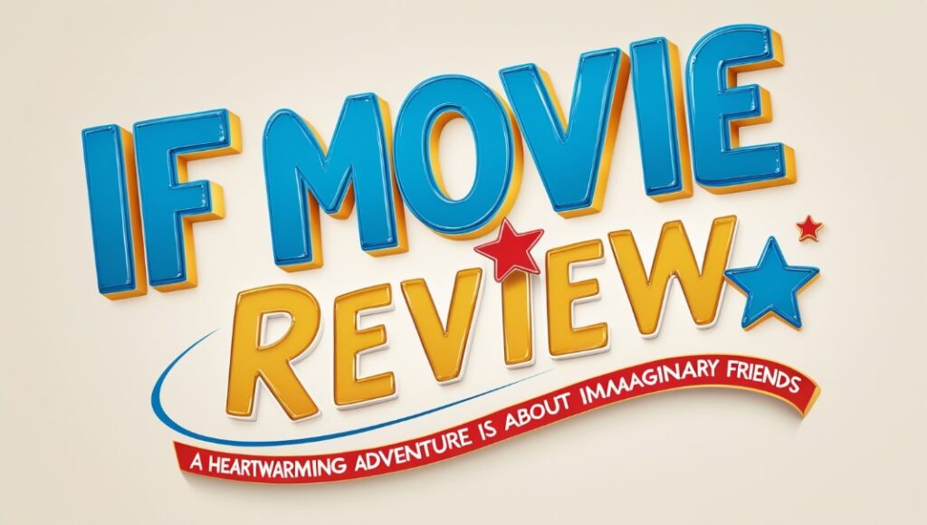 IF Movie Review: A Heartwarming Adventure About Imaginary Friends